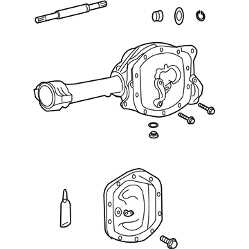 Mopar 5066084AD Axle-Service Front