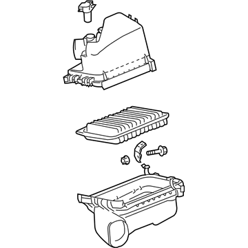 Toyota 17700-0T043 Air Cleaner Assembly