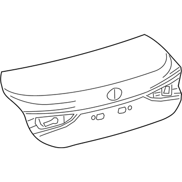Lexus 64401-06F90 Panel Sub-Assembly, LUGG