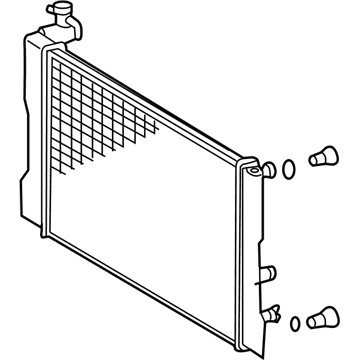 Toyota 16410-0H260 Radiator Assembly