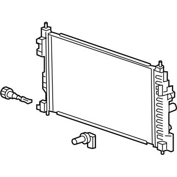 GM 22883363 Radiator