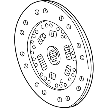 BMW 21-21-7-524-970 Clutch Plate