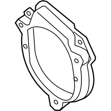 Infiniti 28161-EB000 Speaker Bracket-Rear Door, LH