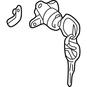 Toyota 69052-17130 Cylinder & Key Set, Door Lock, LH