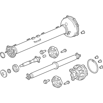 GM 24255991 Drive Shaft Assembly