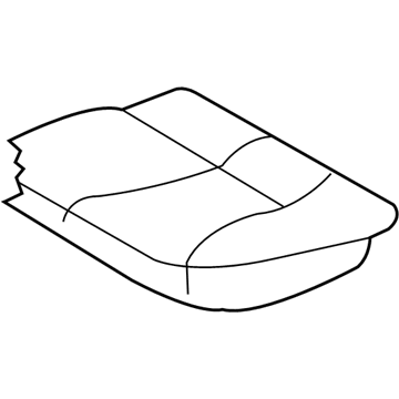Hyundai 89102-4J122-KS6 3Rd Cushion Cover Assembly, Left