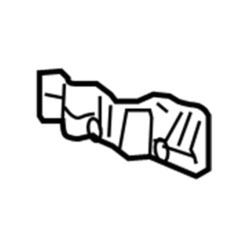 Acura 80363-S0X-A00 Bracket C, Air Conditioner Pipe