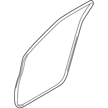 Nissan 76921-5RB0A Welt-Body Side, Front RH