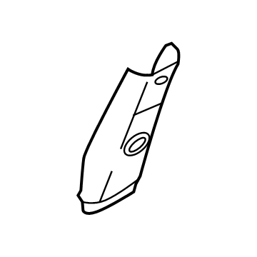 Nissan 76913-5RL0A Garnish-Center Pillar, Upper RH