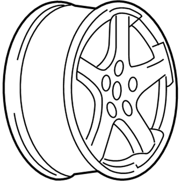 GM 9594881 Wheel, Alloy