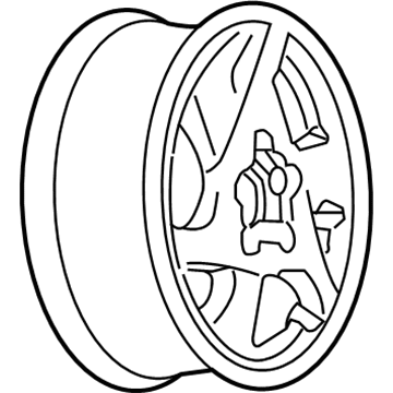 GM 12490099 Wheel Rim Stock