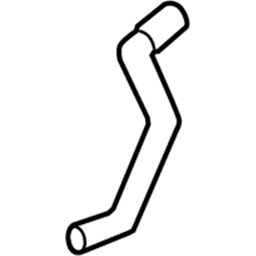 Lexus 16261-28150 Hose, Water By-Pass, NO.1