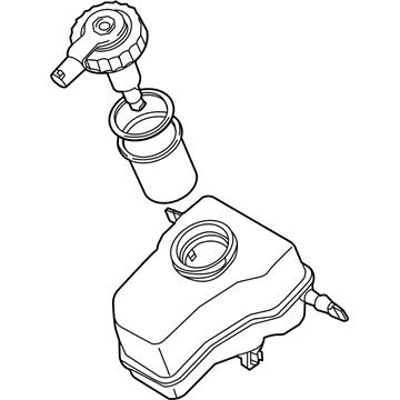 BMW 34-32-6-764-117 Expansion Tank