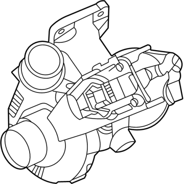 Ford MB3Z-6K682-A TURBOCHARGER ASY