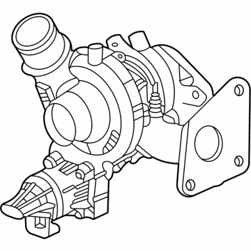 Ford MB3Z-6K682-B TURBOCHARGER ASY