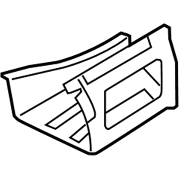 BMW 41-00-3-449-735 Trunk Floor Left