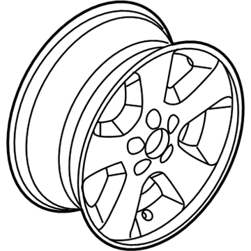 Ford 6L2Z-1007-FA Wheel, Alloy