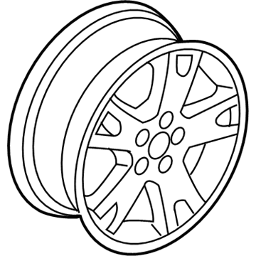 Ford 2L2Z-1007-CA Wheel, Alloy