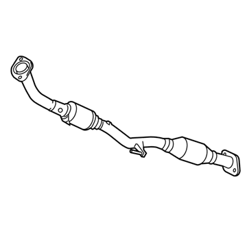 Toyota 17410-0V060 Front Pipe