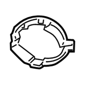 Nissan B6910-1A41A Bracket-Fog Lamp, RH