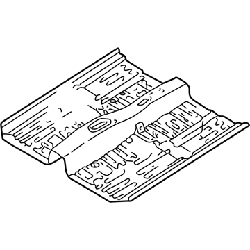 Nissan 74312-0Z830 Floor-Front