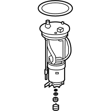 Honda 17048-TRW-A00 Set, Fuel Strainer