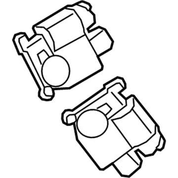 Mopar 68089095AA Air Conditioner And Heater Actuator