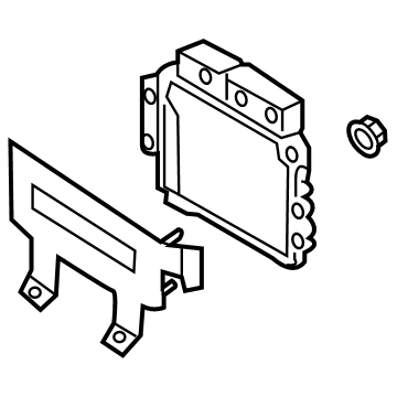 Kia 391182B931 Computer & Bracket A