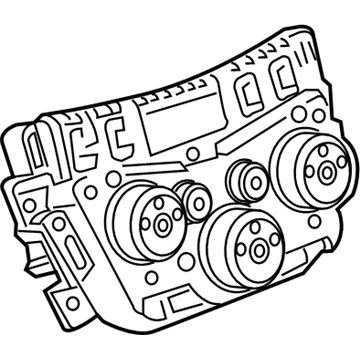 GM 42575099 Dash Control Unit