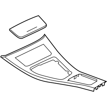 BMW 51-16-6-964-267 Set Decorative Strips, Poplar Woodgrain