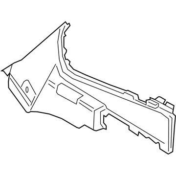 BMW 51-47-5-A01-882 TRIM PANEL, TRUNK, BOTTOM, R