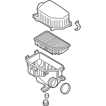 Hyundai 28110-1R100 Cleaner Assembly-Air