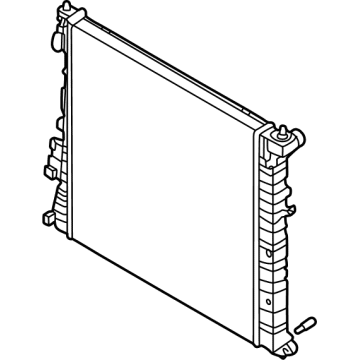 Hyundai 25310-P0000 RADIATOR ASSY