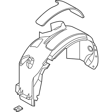 Ford G1EZ-16102-A Fender Liner