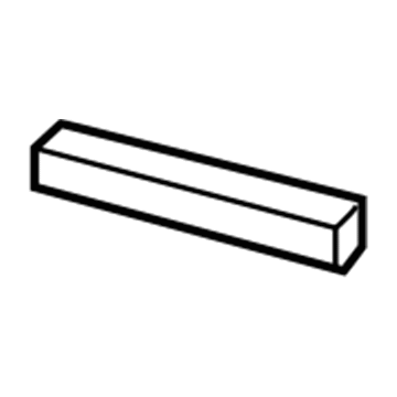 Nissan 85220-JF00A Bracket-Rear Bumper Side, RH