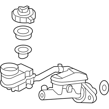 Honda 46100-SNA-A01 Master Cylinder Assembly