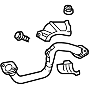 GM 88975820 Front Pipe