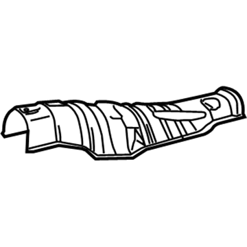 GM 19184739 Shield, Exhaust Pipe Heat