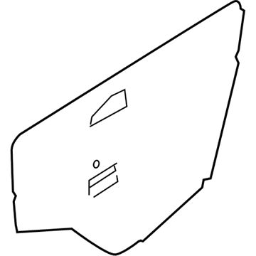 Kia 823921G000 Seal-Front Door Trim, RH