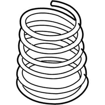 Kia 553302F140DS Spring-Rear