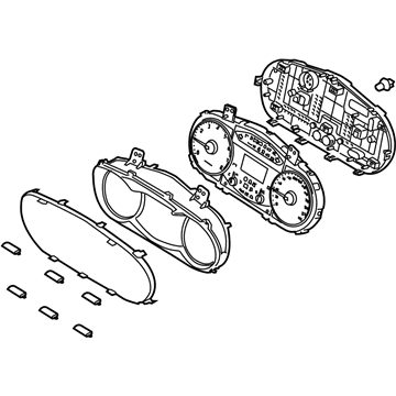 Kia 940313R090 Cluster Assembly-Instrument