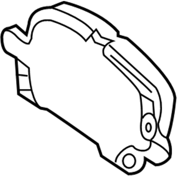 GM 85127895 Rear Pads