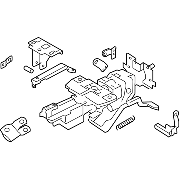 Nissan 48810-1AA6A Column Assy-Steering, Upper