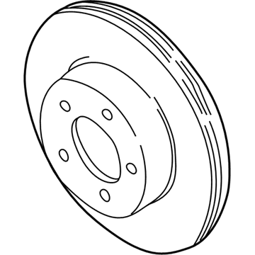 Ford YL2Z-1V125-AB Rotor