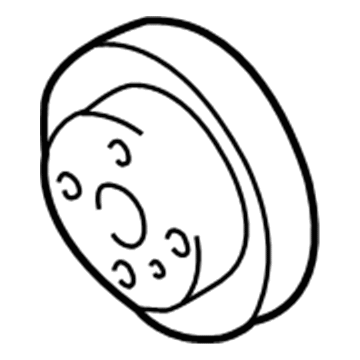 Hyundai 25226-26001 Pulley-Power Steering