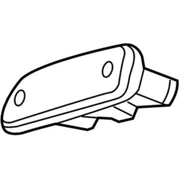 Mopar 55056203AH Lamp-Center High Mounted Stop