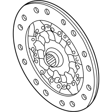 BMW 21-21-7-526-600 Clutch Plate