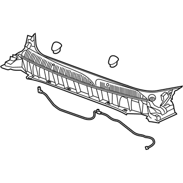 GM 84729966 Cowl Grille