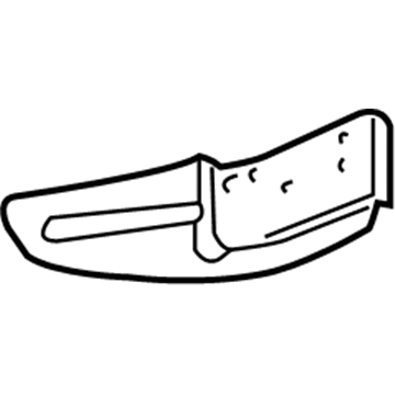 GM 10409987 Inner Hinge Pillar