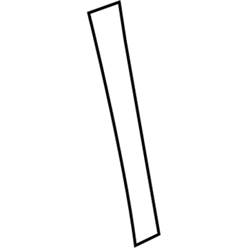Nissan 82818-EA000 Tape-Rear Door SASH Rear, RH
